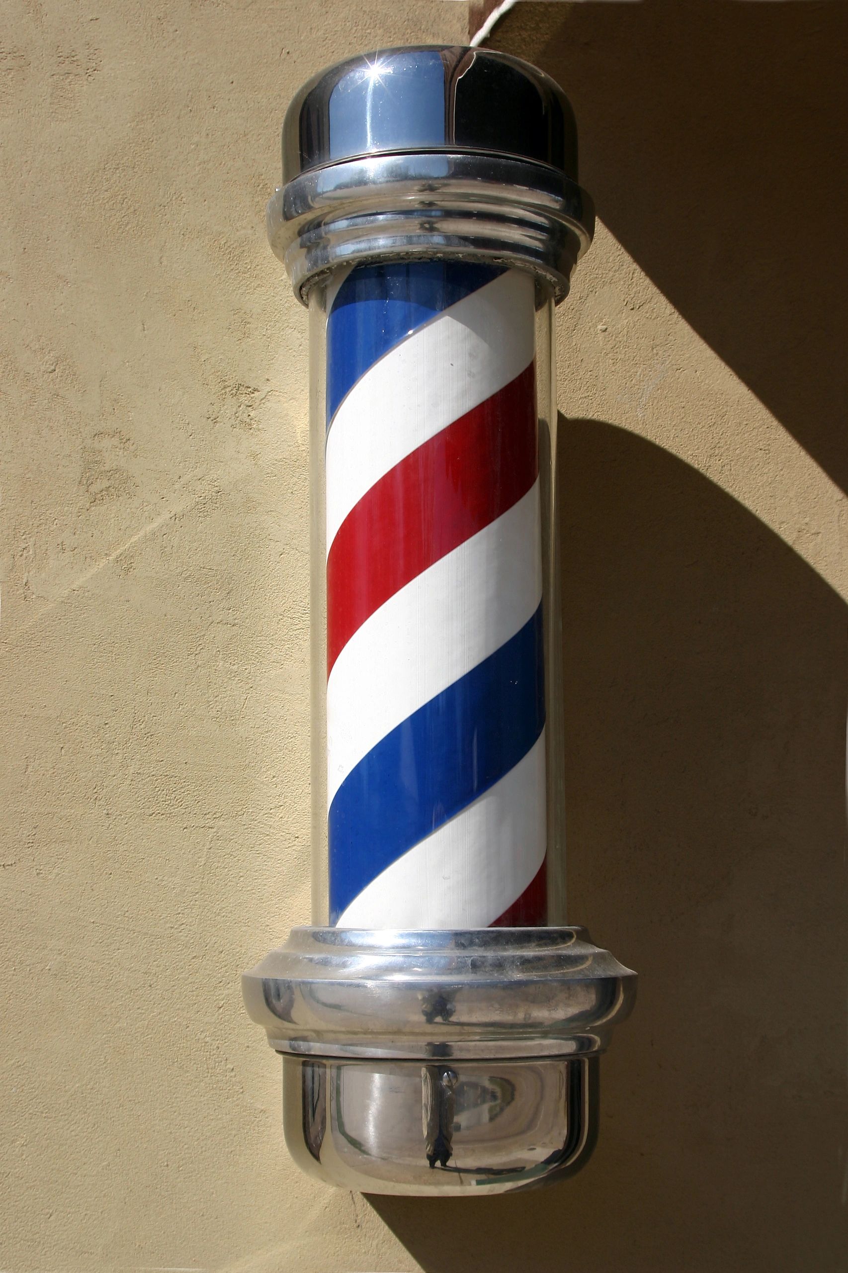 barbershop logo wall